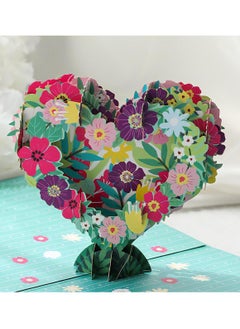 LKTOCAFT Fancy and Elegant Design Greeting Cards for  Gift, 3D Pop Up Card with Envelopes and Thank you Card for Lover,Sturdy and Solid Cardstock for Gift Cards  - Image 2