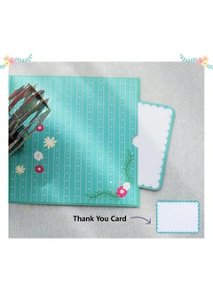 LKTOCAFT Fancy and Elegant Design Greeting Cards for  Gift, 3D Pop Up Card with Envelopes and Thank you Card for Lover,Sturdy and Solid Cardstock for Gift Cards  - Image 5