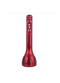 ويستر نيو تريند ريد WSTER 1698 Advance Wireless الغناء مايك متعدد الوظائف بلوتوث كاريوكي ميكروفون مع ميكروفون مكبر صوت مع تسجيل + USB + FM  - Image 1