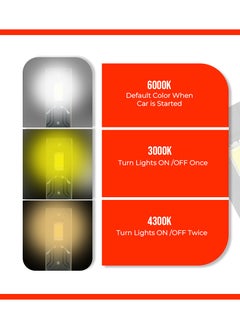 Toby's T19 Max H1 130W/Pair Power Original Tested LED Headlight Assembly 13000 Lumens Bright 3 Colors With Temperature (6000K,4300K,3000K) - pzsku/Z98943DDF6BDE54BB3DA3Z/45/_/1724322457/4fec89a2-1c88-4eaa-9b34-a948ee871f5c