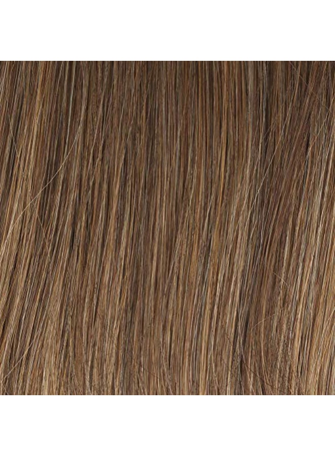 GABOR Top Tier TopOfTheHead Hair Piece by Hairuwear GL2729 Chocolate Caramel - Image 4