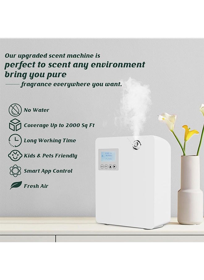 Arabest - Home Aromatherapy Machine Intelligent Cold Air Technology Anhydrous Essential Oil Diffuser Suitable for Bluetooth and Wifi Atomization Technology in Room Spas Office Aromatherapy Diffuser - Image 1