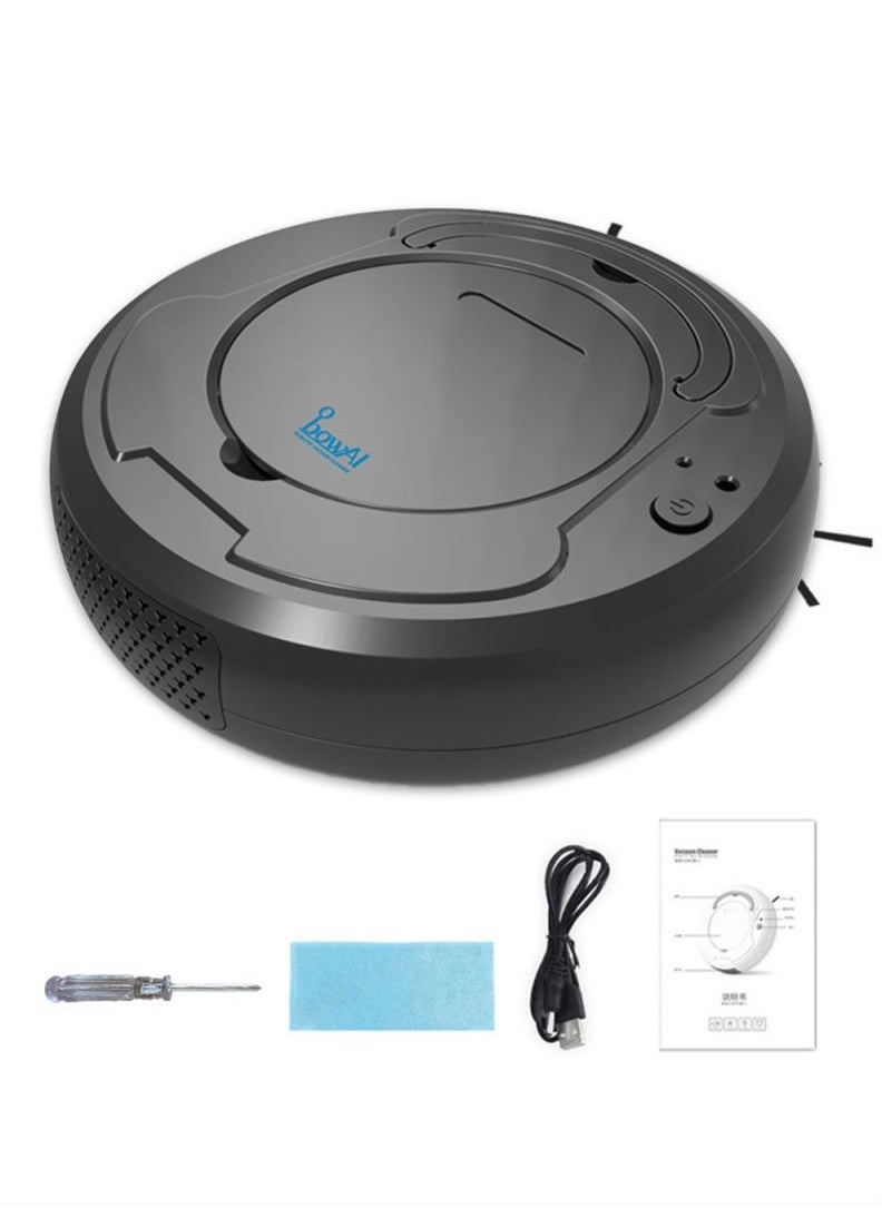 BowAI - 3-in-1 rechargeable robot vacuum cleaner ob8 Gray - Image 1