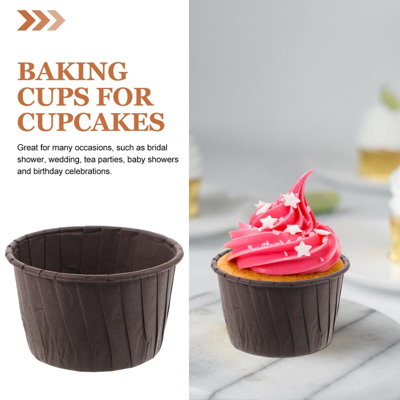 Greaseproof Cupcake Liners 50Pcs Baking Cups Muffin Wrappers for Party Household Daily Use - Image 5