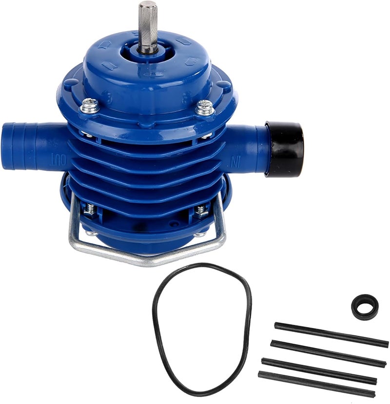 Mini Self Priming Engineering Plastics Hand Electric Drill Water Pump Home Garden - Image 1
