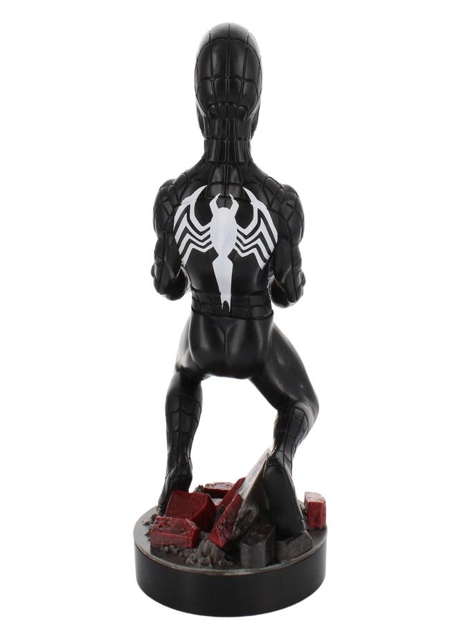 Exquisite Gaming Cable Guys Symbiote Spider-Man Controller Holder & Phone Stand, 8.5 in Collectible Figure, Officially Licensed Marvel Gaming Desk Accessory - Image 4