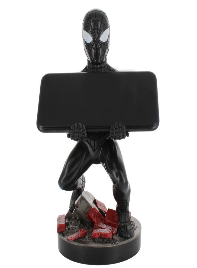 Exquisite Gaming Cable Guys Symbiote Spider-Man Controller Holder & Phone Stand, 8.5 in Collectible Figure, Officially Licensed Marvel Gaming Desk Accessory - Image 3