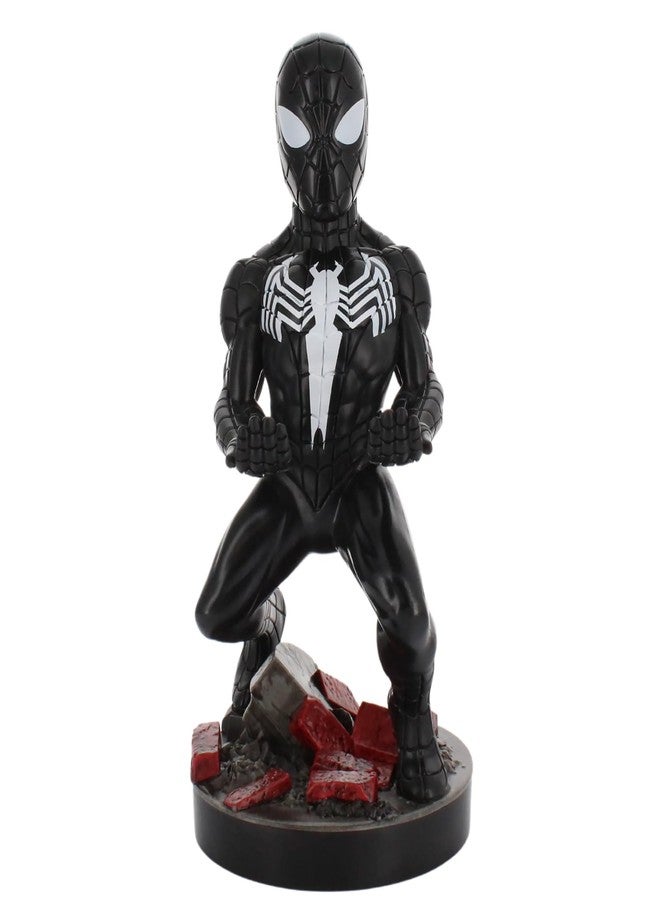 Exquisite Gaming Cable Guys Symbiote Spider-Man Controller Holder & Phone Stand, 8.5 in Collectible Figure, Officially Licensed Marvel Gaming Desk Accessory - Image 1