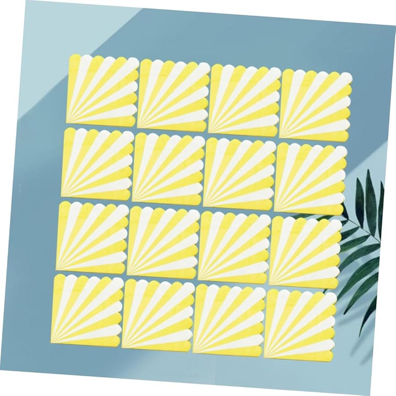 مناديل عيد ميلاد كرتونية ملونة 16 ورقة زينة طاولة حفلات يمكن التخلص منها - Image 5