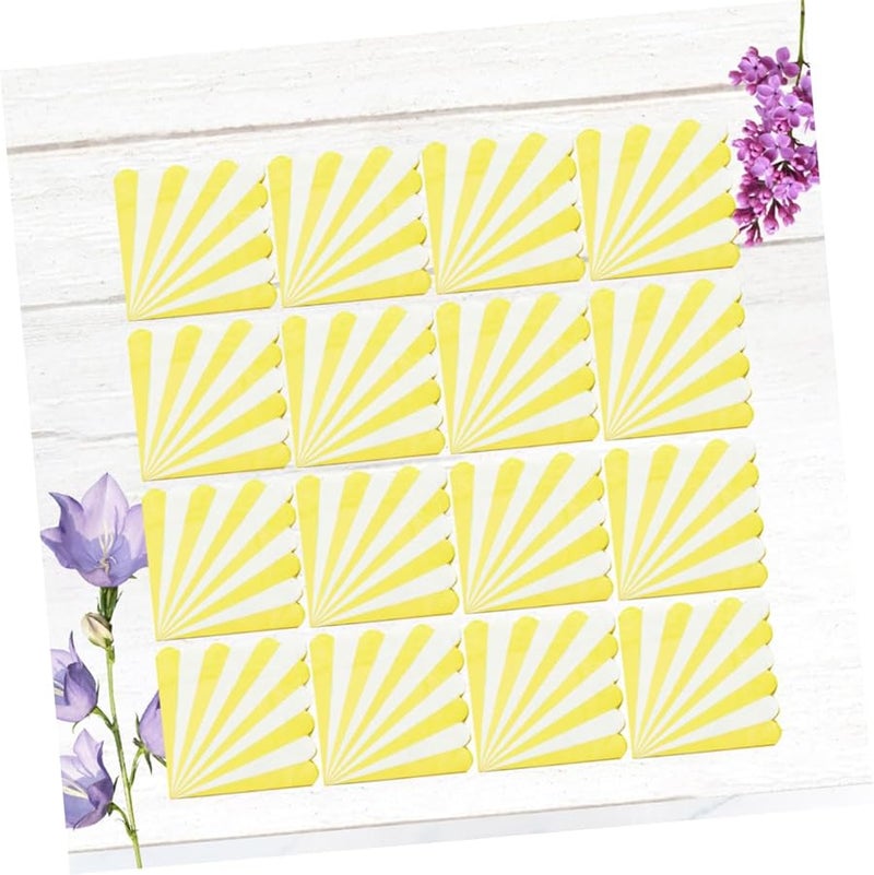 مناديل عيد ميلاد كرتونية ملونة 16 ورقة زينة طاولة حفلات يمكن التخلص منها - Image 3