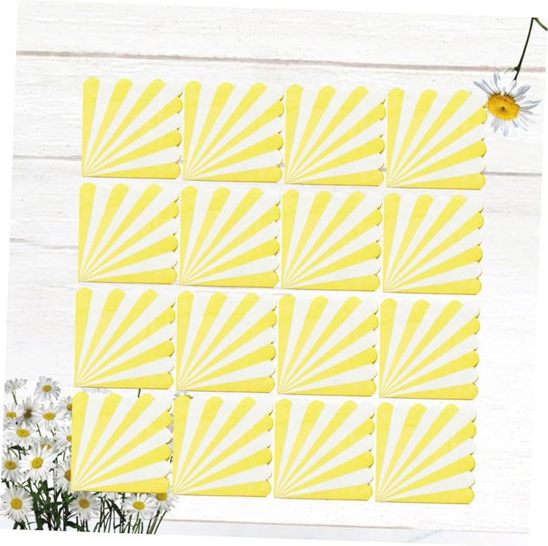 مناديل عيد ميلاد كرتونية ملونة 16 ورقة زينة طاولة حفلات يمكن التخلص منها - Image 4