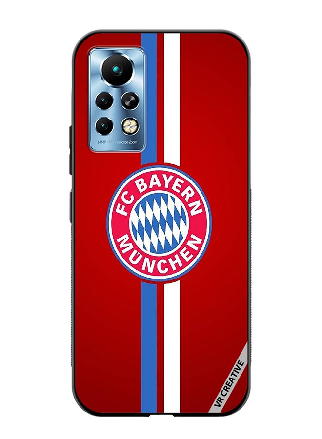 VR CREATIVE Protective Case Cover For Infinix Note 11 Pro Fc Bayern Munchen Logo Red Design Multicolour - Image 1