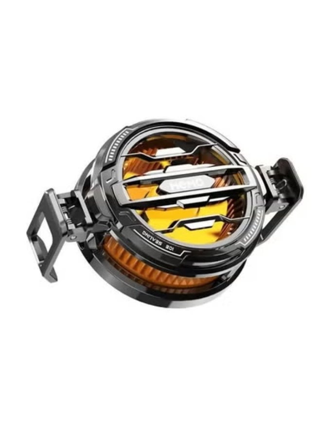 ميمو CX07 Smartphone Magnetic Cooler with 15W Fast Cooling Radiator Fan – Advanced Semiconductor Heatsink for Efficient Heat Dissipation – Universal Magnetic Phone and Tablet Cooler for Gaming, Streaming & Prolonged Use – Quiet USB-Powered Portable Mobile Fan  - Image 2
