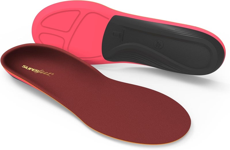 Superfeet Winter Support Insoles - Trim-to-Fit Arch Support Inserts for Ski or Snowboard Boots - Professional Grade - 2.5-4 Men / 4.5-6 Women