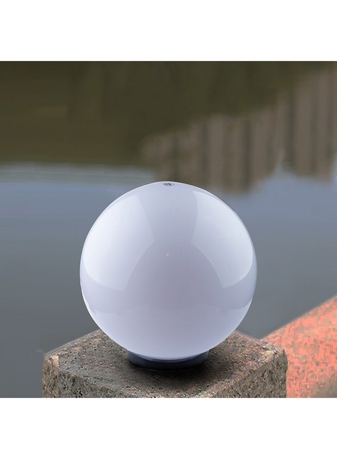 الروضة للإضاءة فانوس سور 1 لمبة | فانوس جداري للإضاءة الخارجية - أبيض 15x15 سم - Image 2