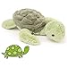 NatureMan 11 inch Weighted Plush Turtle Stuffed Animals Soft Sea Turtle Plush Toy Cute Tortoise Plushies Dolls Present for Kids BabiesToddlers - Image 2