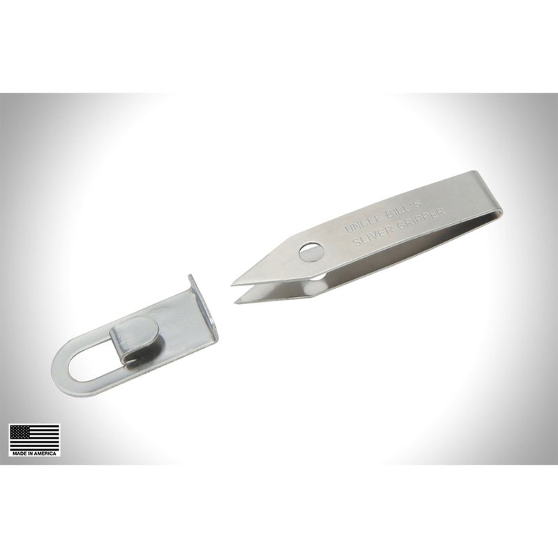 Sliver Gripper Uncle Bill's Key Chain Tweezers - Image 2