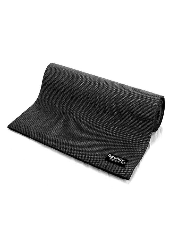 Aeromat Elite Yoga Mat, Black - Image 5