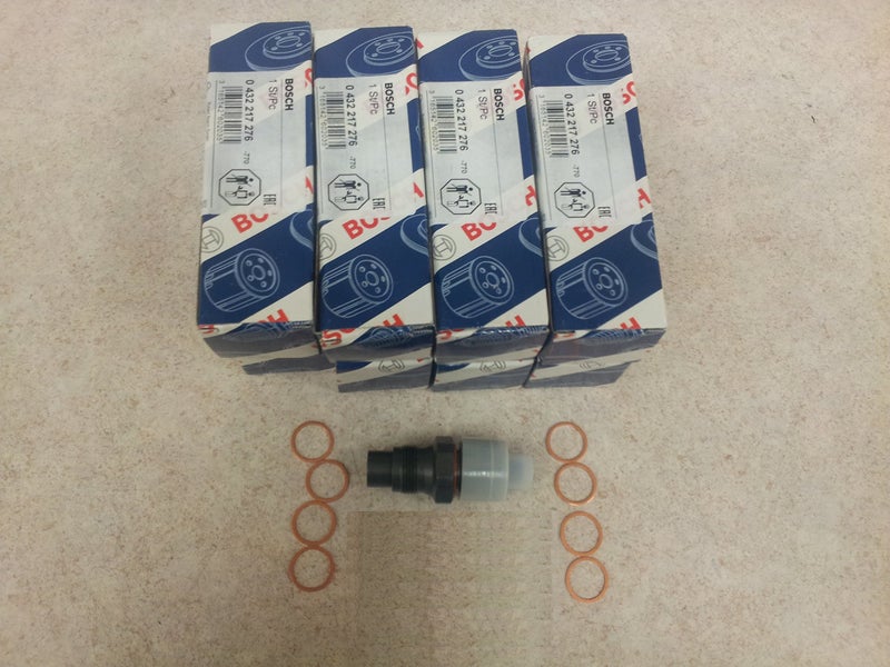BOSCH Set of 8 Genuine Bosch OEM 6.5L Turbo Diesel Fuel Injectors 0432217276 - Image 3