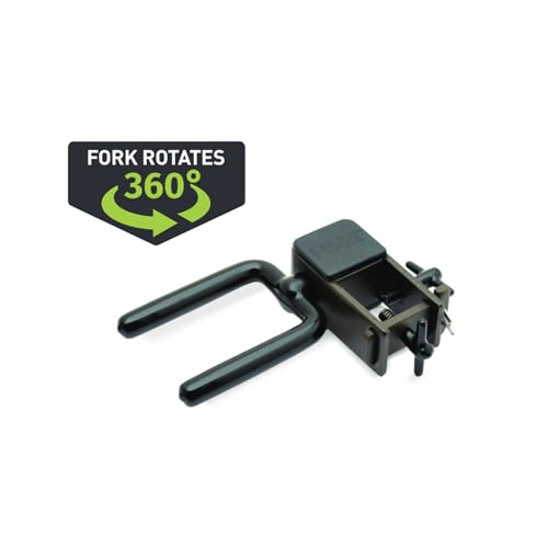 HME HighQuality Durable Reliable Versatile EasytoInstall Universally Mountable Hunting Tree Stand Bow Holder 360 Fork Rotation Rock solid attachment - Image 3