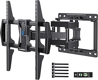 Pipishell Full Motion TV Wall Mount for Most 37-75 inch TVs up to 100 lbs, Wall Mount Bracket with Dual Articulating - Image 1