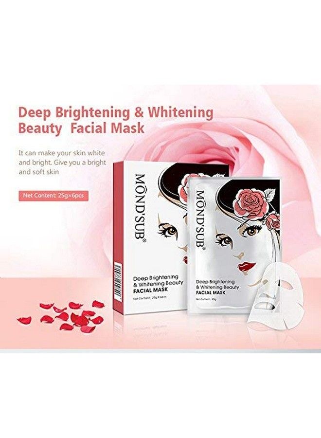 MOND'SUB Pure Rejuvenatingrenewing & Moisturizing Beauty Instant Face Sheet Facial Mask For Glowing Skin For Women And Men (Pack Of 4)) - Image 3