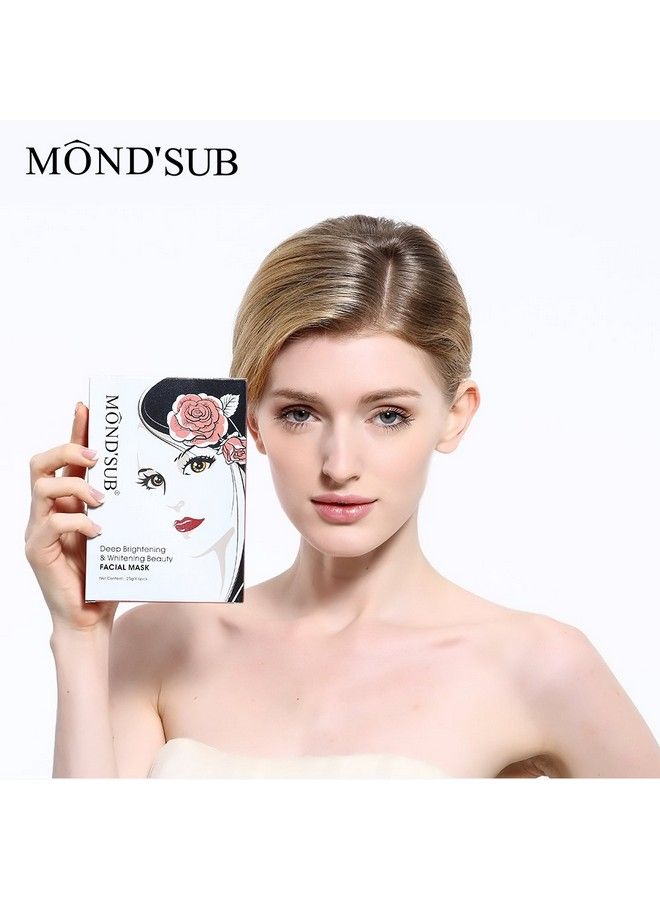 MOND'SUB Pure Rejuvenatingrenewing & Moisturizing Beauty Instant Face Sheet Facial Mask For Glowing Skin For Women And Men (Pack Of 4)) - Image 5