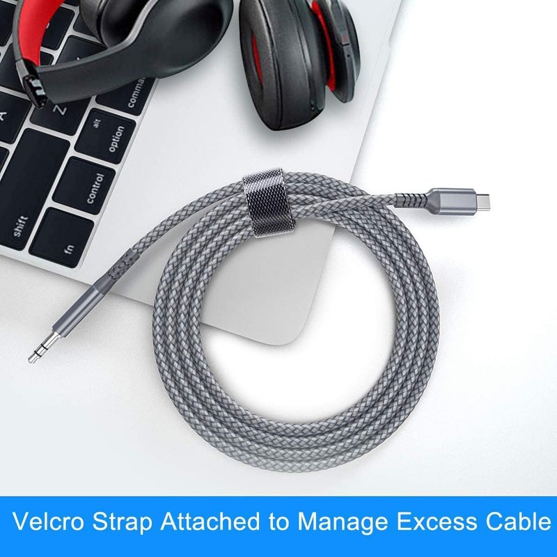Elebase USB C Aux Cable 6FT,Type C to 3.5MM Jack Audio Adapter Auxiliary Cord for Car,Gooel Pixel 9 8,Apple iPhone 15 16 Pro Max Plus,iPad 10 10th,Mini 6 7,Air 4 5 Generation,Samsung Galaxy S25,S24 - Image 4