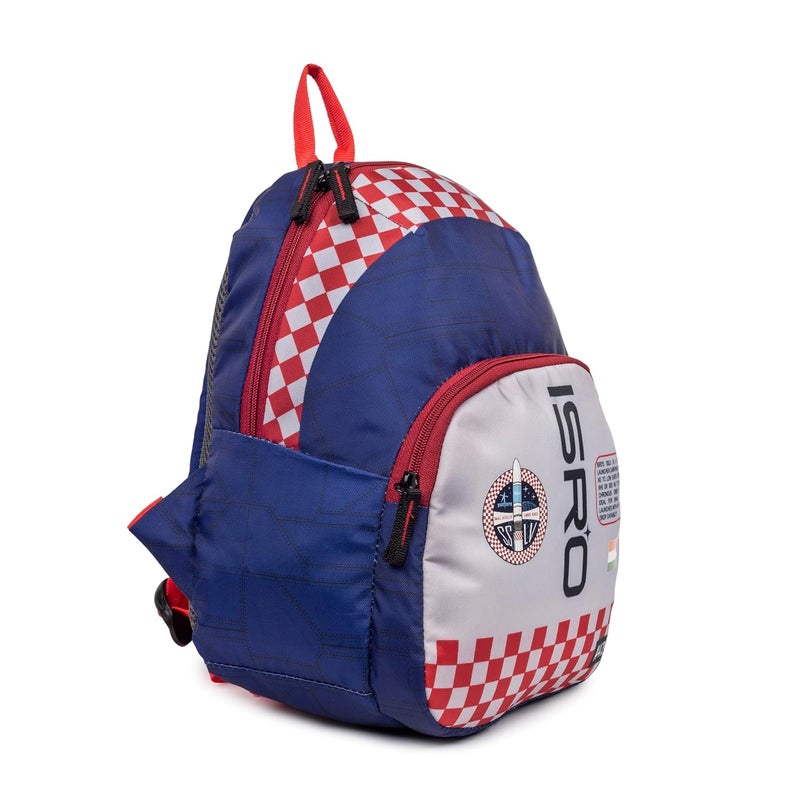QIPS Kids ISRO Bag – 12 Inch School Backpack for Boys & Girls | Water-Resistant, Lightweight, Durable, Preschool & Tuition Bag, Travel & Picnic Ready - Image 2