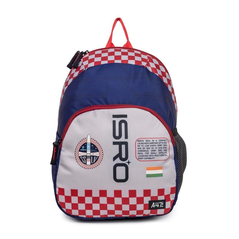 QIPS Kids ISRO Bag – 12 Inch School Backpack for Boys & Girls | Water-Resistant, Lightweight, Durable, Preschool & Tuition Bag, Travel & Picnic Ready - Image 1