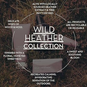 Scottish Fine Soaps Wild Heather Hand Body Lotion 300ml Hydrating Lotion Moisturiser with Allantoin and Heather Extract - Image 2