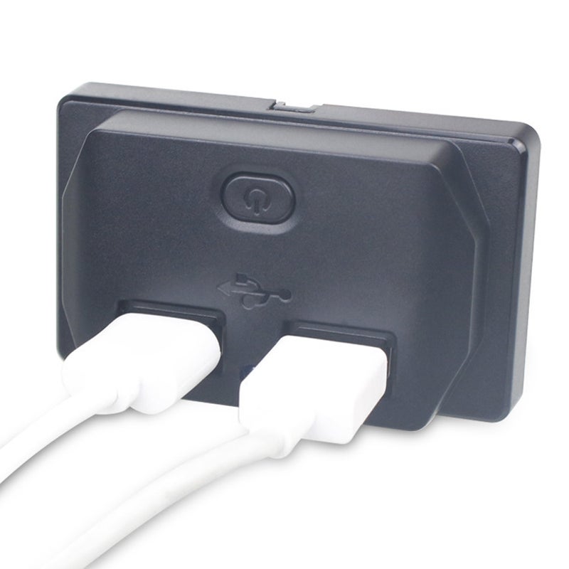 مقبس سيارة USB مع غطاء، محولات شحن سريع منفتحتين مع مفتع عام للسيارات والحافلات والمركبات الترفيهية المزودة بالمضيفات والقوارب والمركبات الرباعية الدفع والشاحنات - Image 5