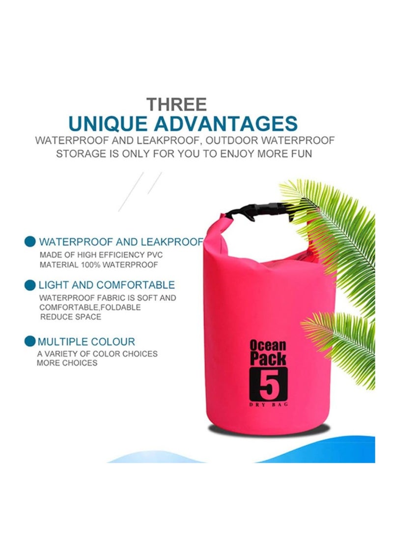 Cool Baby Style COOLBABY Pvc Waterproof Dry Bag 5L Outdoor Diving Foldable Storage Man Women Beach Swimming Bag Backpack  - Image 2