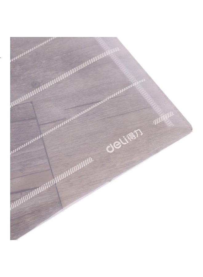 Deli 20 A4 Striped Transparent File Folders, Button Closure Document Folders, Exam Paper Storage Folders, Plastic Archive Folders, Office Supplies, School Supplies, 27021 - Image 3