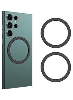 General MagSafe Ring Magnet Magnetic Phone Sticker for Galaxy S23 Ultra S22 Ultra S21 S20 Series iPhone 14 Pro Max 13 12 11 Pixel Android Phones 2 Pack  - Image 1