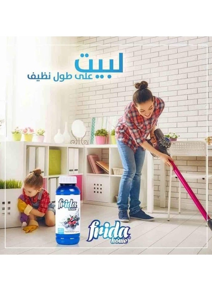 فريدا - عطر فريدا هوم لتنظيف المنزل لجميع الأغراض برائحة توت بري ، 480 مل - Image 1