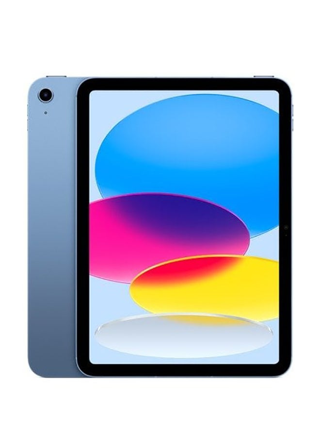 ابل  iPad 2022 (الجيل العاشر) مقاس 10.9 بوصة وسعة 64 جيجابايت ويدعم تقنية 5G باللون الأزرق - إصدار الشرق الأوسط - Image 1