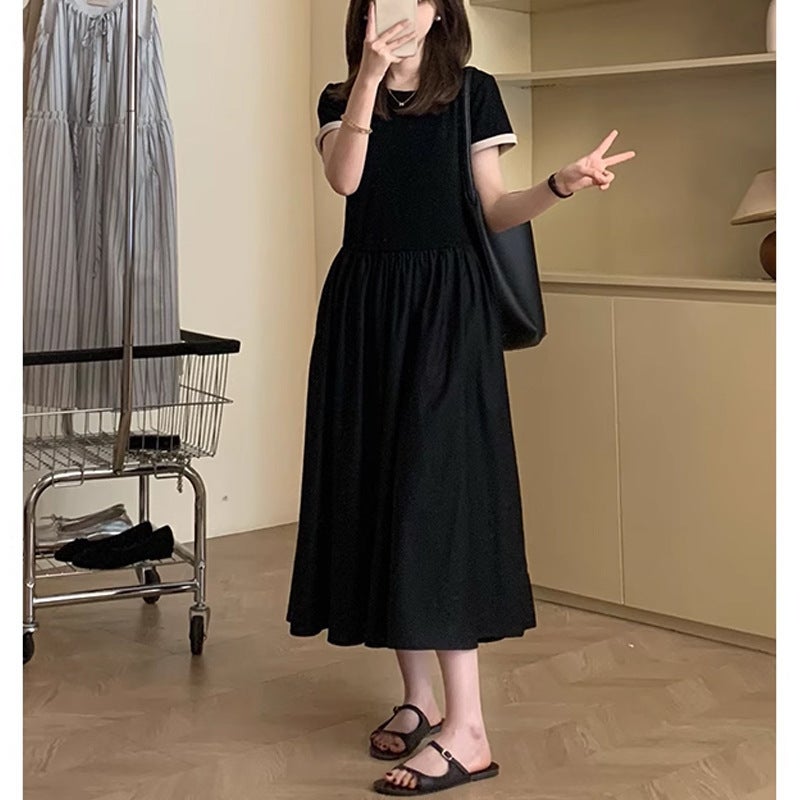 Hepburn style dress, elegant feminine daily styling - Image 3