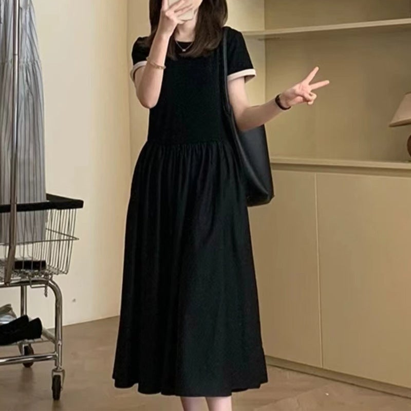 Hepburn style dress, elegant feminine daily styling - Image 4