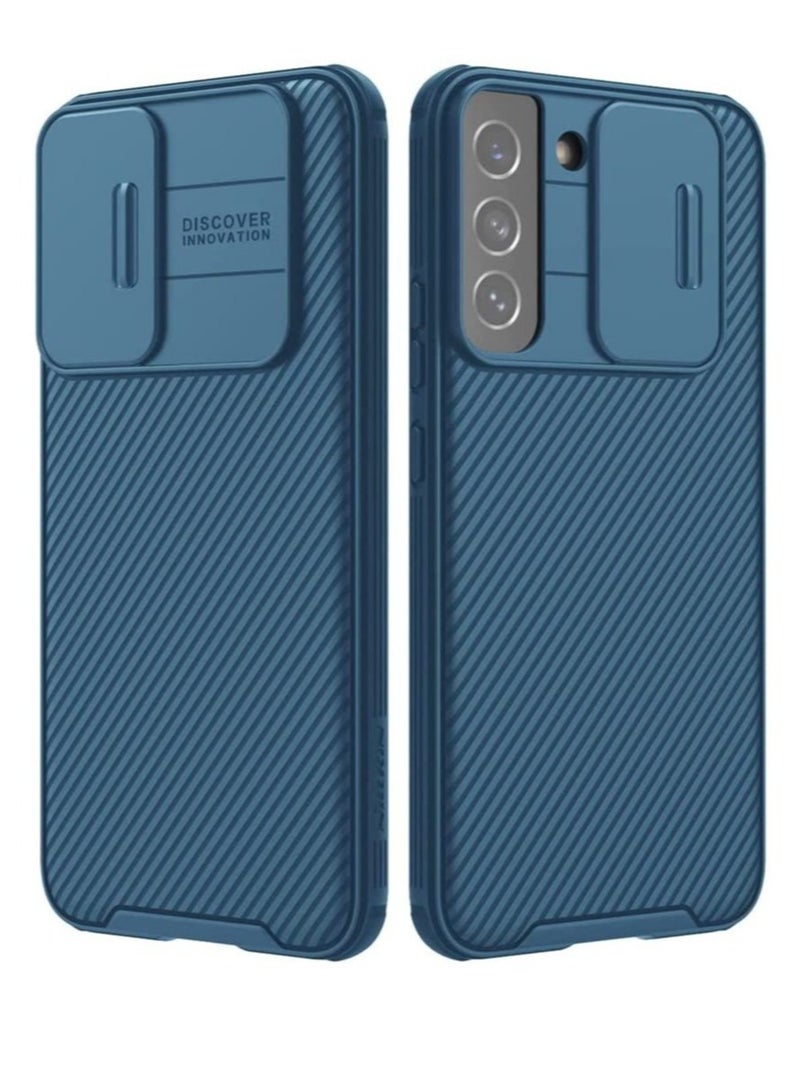 ELTRAZONE Nillkin Galaxy S22 Plus Case with Camera Cover, CamShield Pro Case with Slide Camera Protection, Slim Fit Thin Shockproof Cover - Image 1