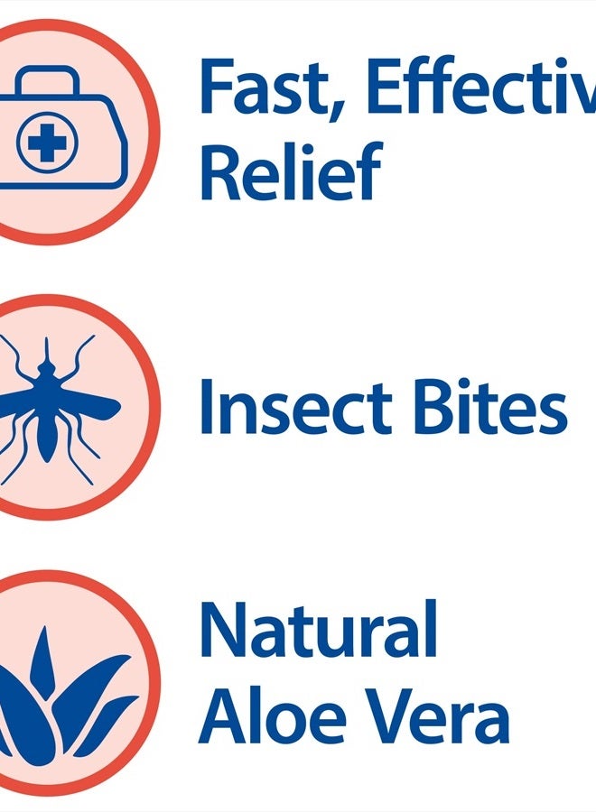 Globe (4 عبوات) كريم هيدروكورتيزون بقوة قصوى 1% مع الألوة، كريم مضاد للحكة للاحمرار، التورم، الحكة، الطفح الجلدي، لدغات الحشرات/البعوض، الإكزيما، البواسير والمزيد - Image 2