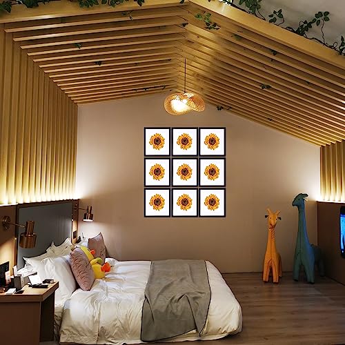 Medog 13x13 Picture Frame for Wall, Display Pictures 13x13 Square Record Album Frame, Wall Hanging Photo Frame, Black, 1 Pack - Image 5