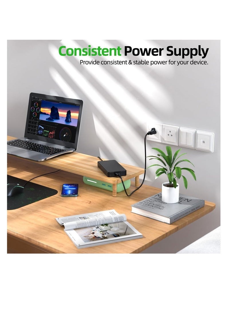 Terabyte محول طاقة لابتوب نوت بوك 230 واط 19.5 فولت 11.8 أمبير لأيسر 5.5 × 1.7 مم، قابس: قابس أسترالي - Image 5