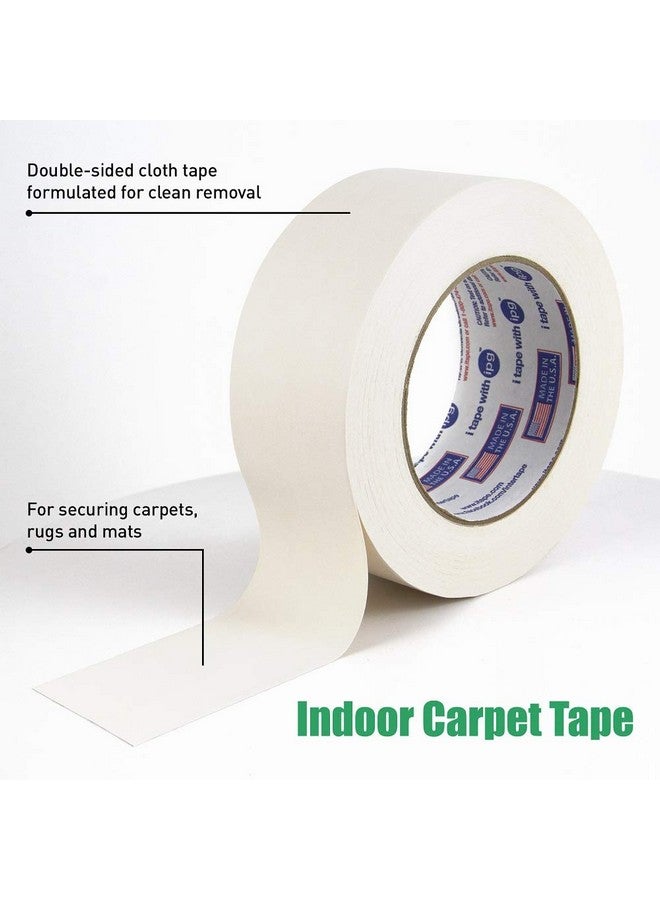 IPG 9970 Double-Sided Indoor Carpet Tape, 1.88" x 36 yd, White - Image 2