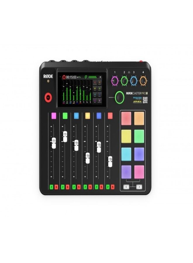 RODE Caster Pro II Integrated Audio Production Studio RCPII Black - Image 1