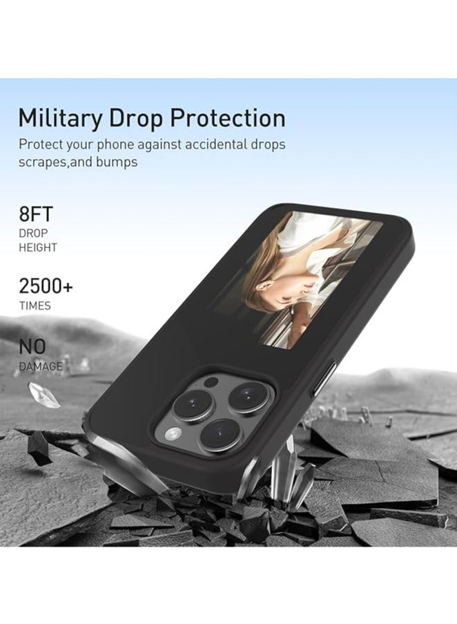 حافظة هاتف ذكية بشاشة حبر NFC 2024، غلاف جهاز عرض AI لجهاز iPhone 15 Pro Max/15 Pro/15 Plus/15، صورة عرض حبر على غلاف الهاتف - Image 5
