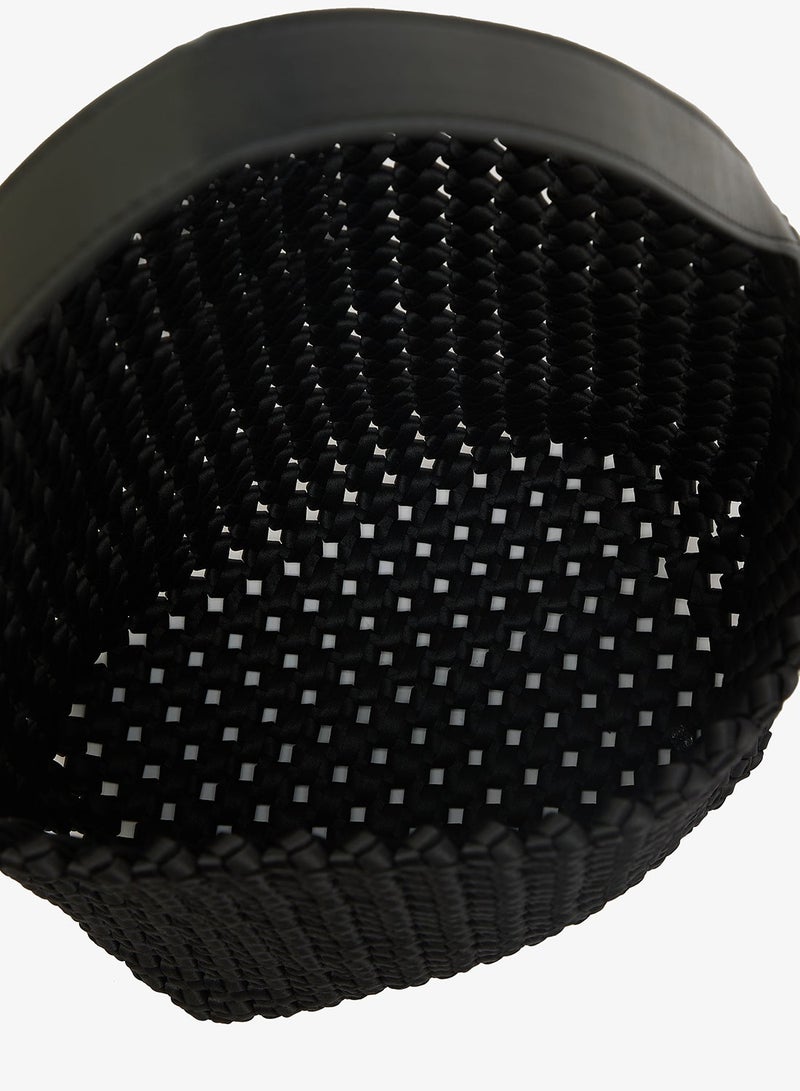 GLAMOROUS Large Woven Tote Bag - Image 5