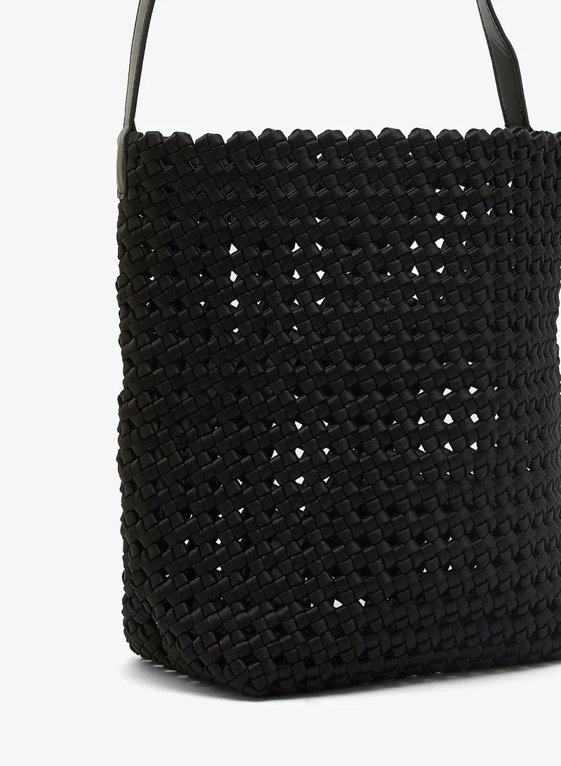 GLAMOROUS  Large Woven Tote Bag for Women | Best Price UAE