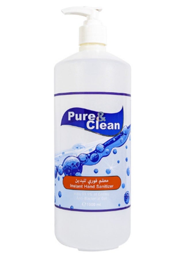 Pure & Clean Original Instant Hand Sanitizer 1000 ml  - Image 3