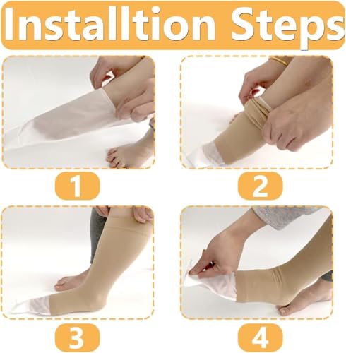 MUROCEA Open Toe Compression Sock Aid for Easy Slide - Slip Stocking Applicator to Help Assist Put On for Elderly, Disabled, Pregnant, 2 Pcs - Image 4